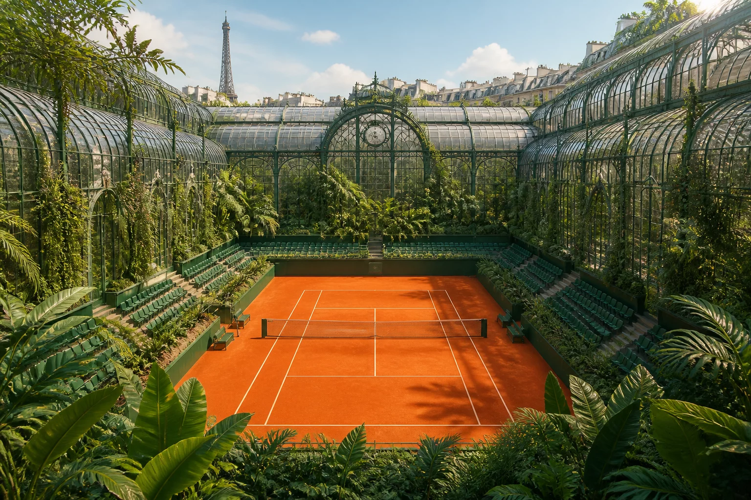 Court Simonne-Mathieu à Roland-Garros